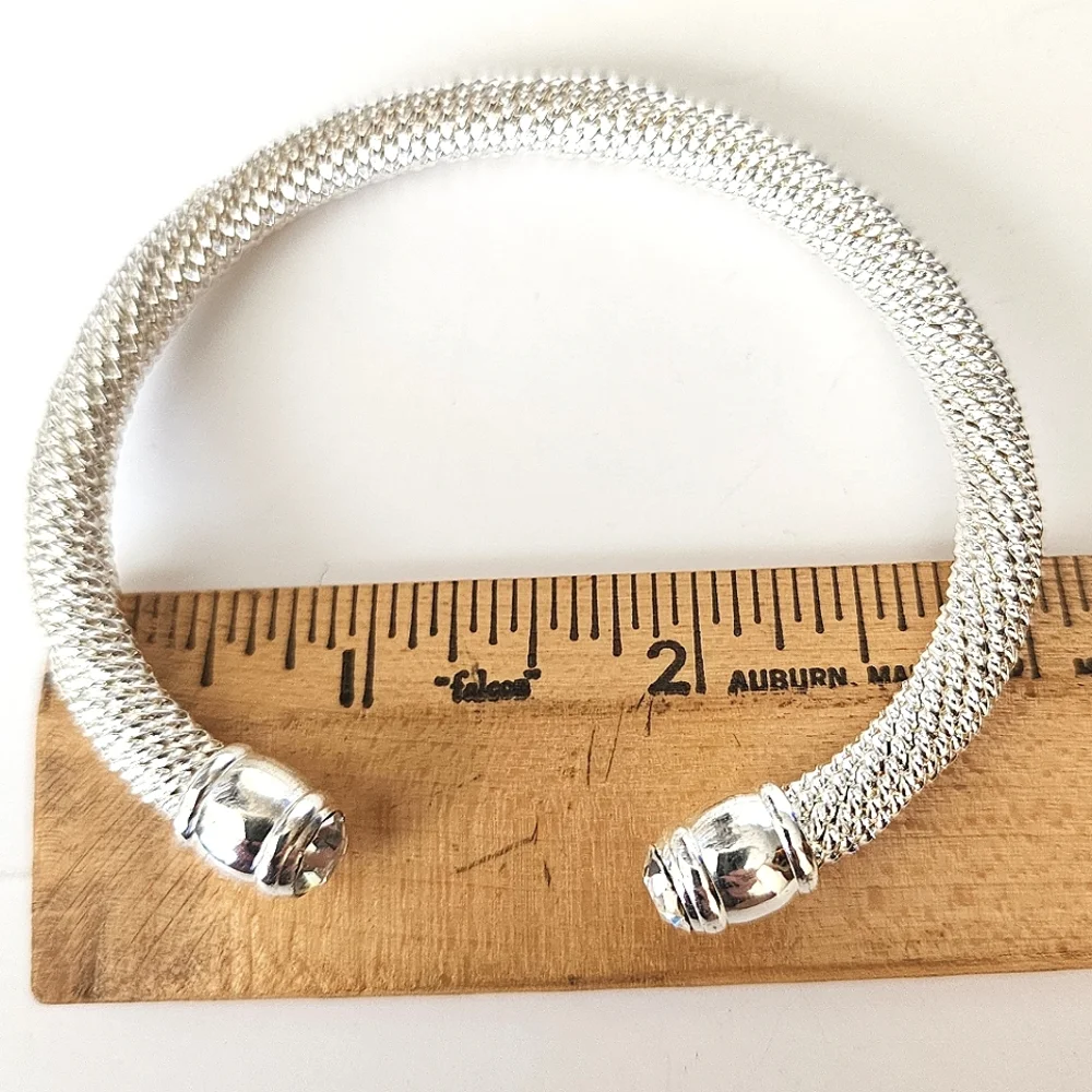 Twisted Mesh Bangle